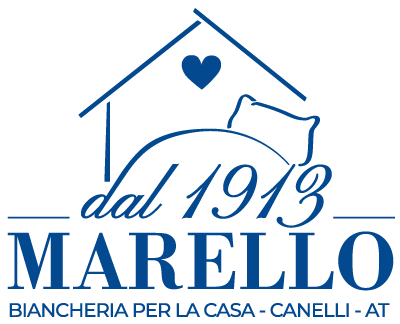 Logo dal 1913 Marello biancheria per la casa Canelli